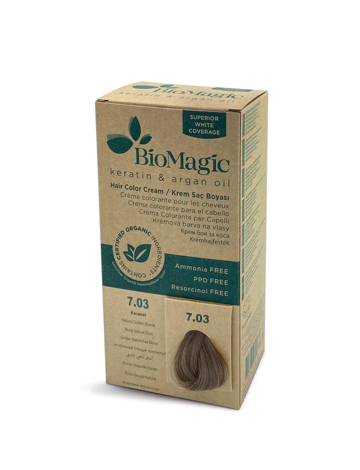 07/03 Natural Golden Blonde - Natuurlijk Goudblond - Bio Hair Care