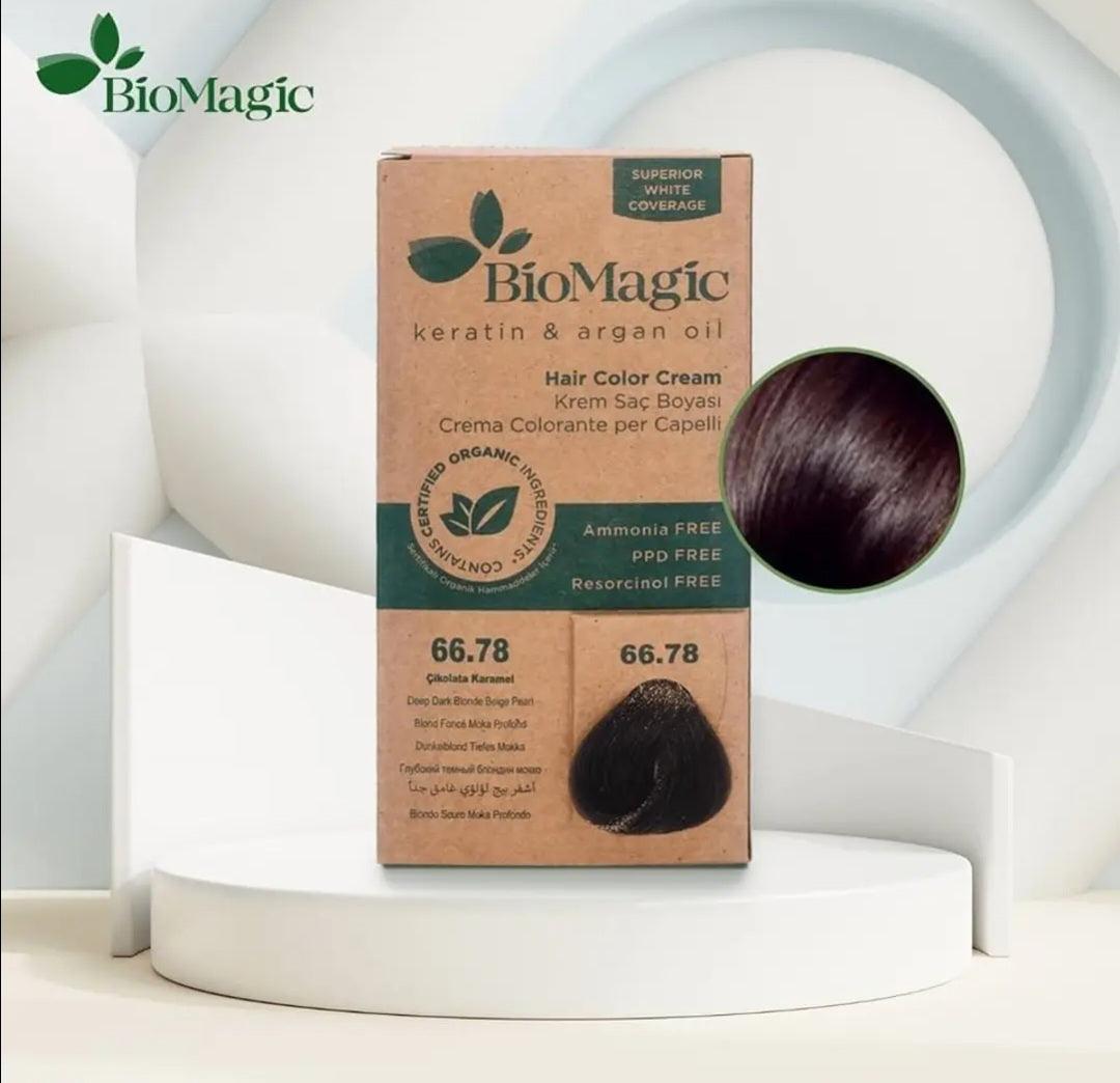 66/78 Deep Mocca Dark Blonde - Diep Donkerblond Mokka - Bio Hair Care