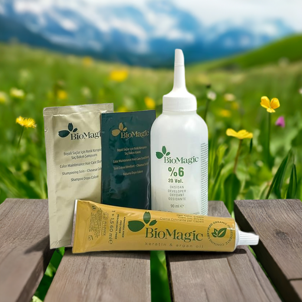 Biomagic haarverf complete set in de natuur